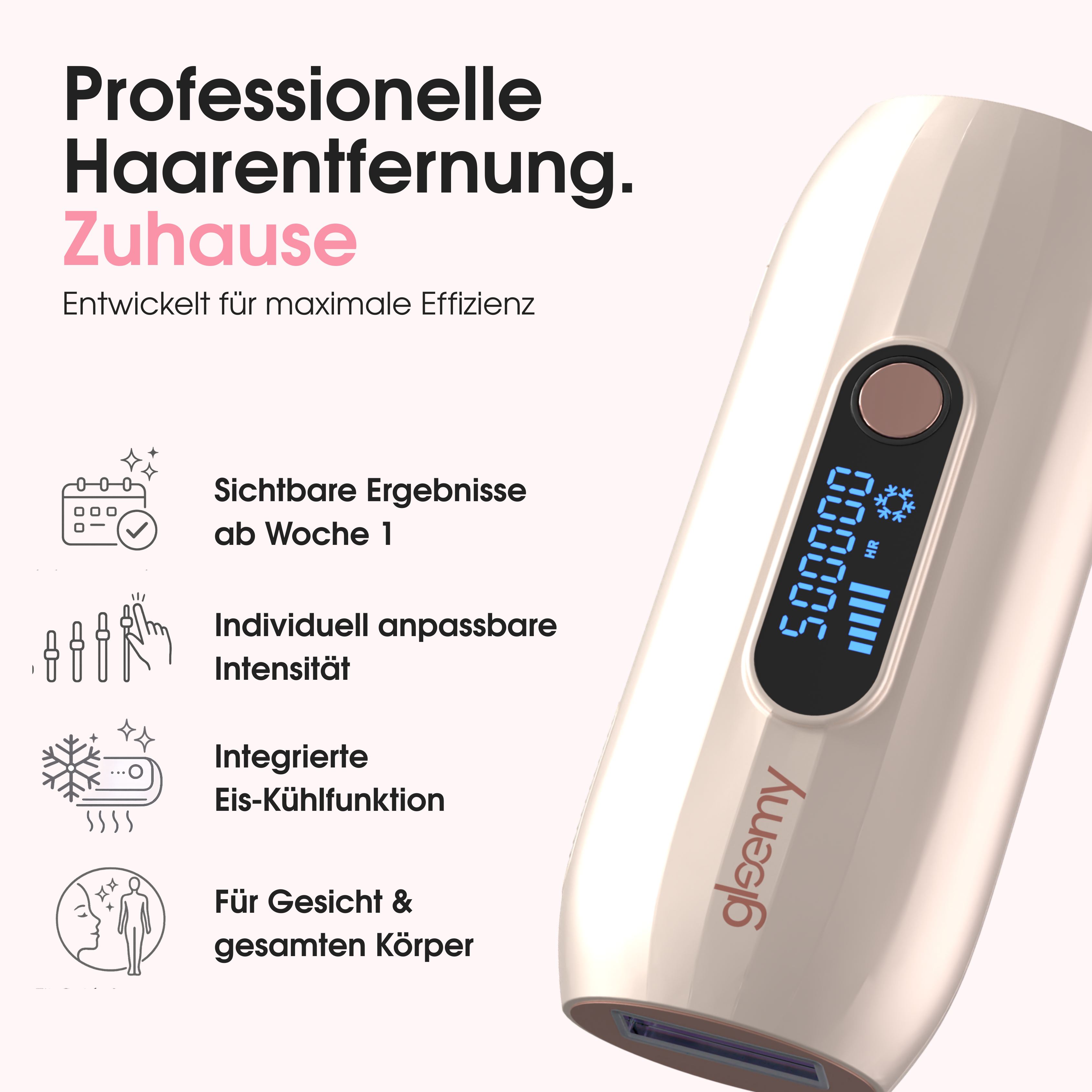 Lunica Pro - Dauerhafte Haarentfernung